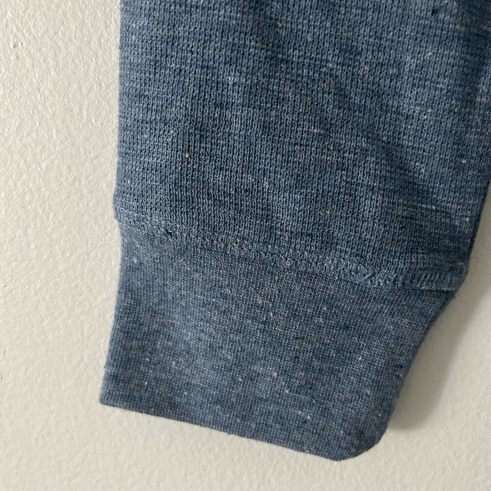 Julian & Mark Men's Long Sleeve Henley Knit Crew Neck Blue Shirt Size XS - Picture 4 of 6
